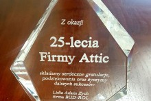 statuetka gratulacje BUD-ROL attic sklady budowlane